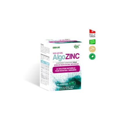 EDEN Life Algozinc Booster Immunite Boite 30 Comprimes