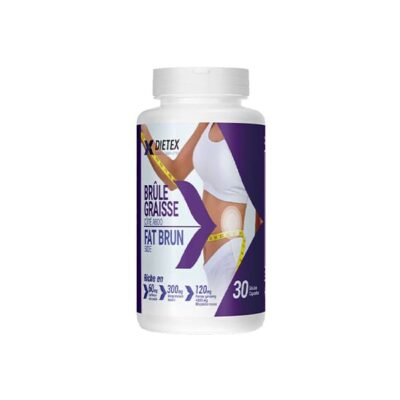 DIETEX Brule Graisse Cote/Side Boite 30 Gelules