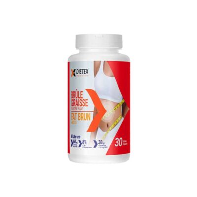 DIETEX Brule Graisse Ventre Plat /Abdos Boite 30 Gel