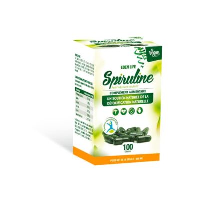 EDEN Life Spiruline Boite 100 Gelules