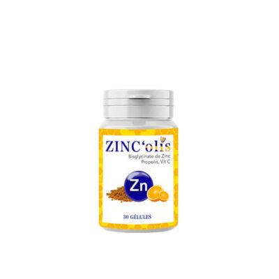 BIOHEALTH Zincolis 15Mg Zn+120Mg Vitc+120 Propolis 30Gelules