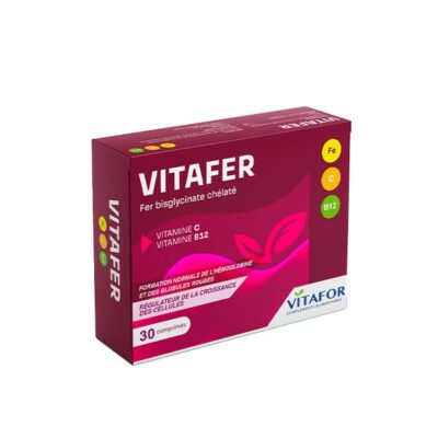 VITAFOR Vitafer Vit C / B12  Boite 30 Comprimes