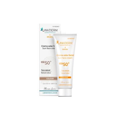 LAVIGOR Laviderm Creme Spf50+ Teint Naturelle 50Ml