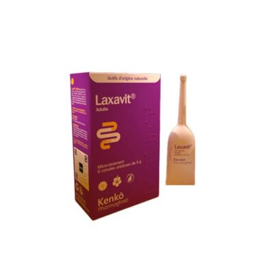 LAXAVIT Adulte Gel Rec Boite 6 Unidoses /9G