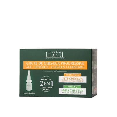 LUXEOL Chute De Cheveux Progressive 2En1 Boite 14 Doses