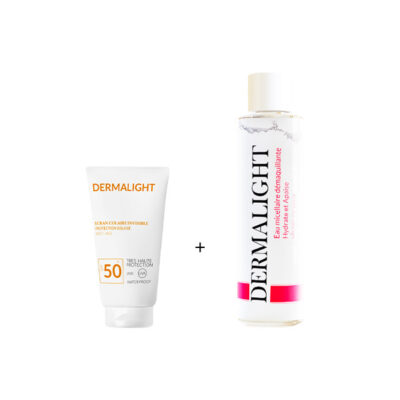 DERMALIGHT Coffret Ecran invisible + Eau Micellaire