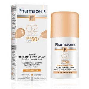 PHARMACERIS F FOND DE TEINT SPF50+ 02 SAND 30ML
