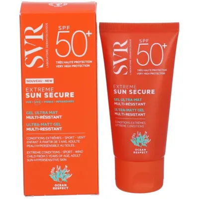 SVR SUN SECURE EXTREME GEL ULTRA MAT SPF 50+