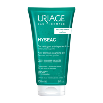URIAGE HYSEAC GEL NETTOYANT150ML
