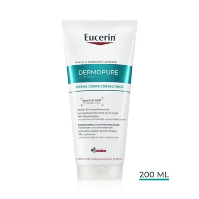 EUCERIN DERMOPURE CREME CORPS TRIPLE ACTION 200ML