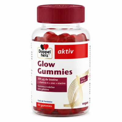 AKTIV GLOW GUMMIES FRAMBOISE BT 60 GUMMIES