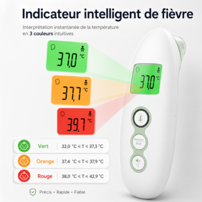MOMCOZY THERMOMETRE INFRAROUGE SANS CONTACT