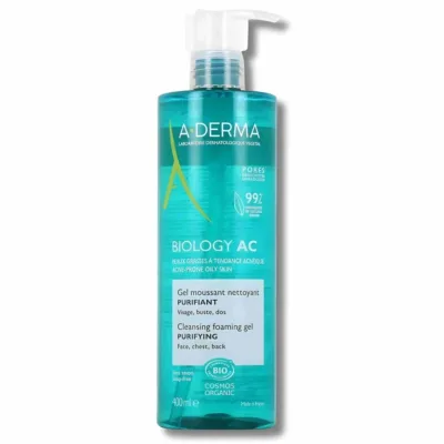 ADERMA BIOLOGY AC GEL MOUSSANT FL 400ML