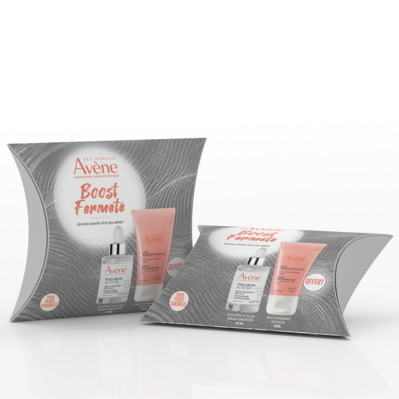 AVENE COFFRET BOOST FERMETE POUR PEAUX SENSIBLES