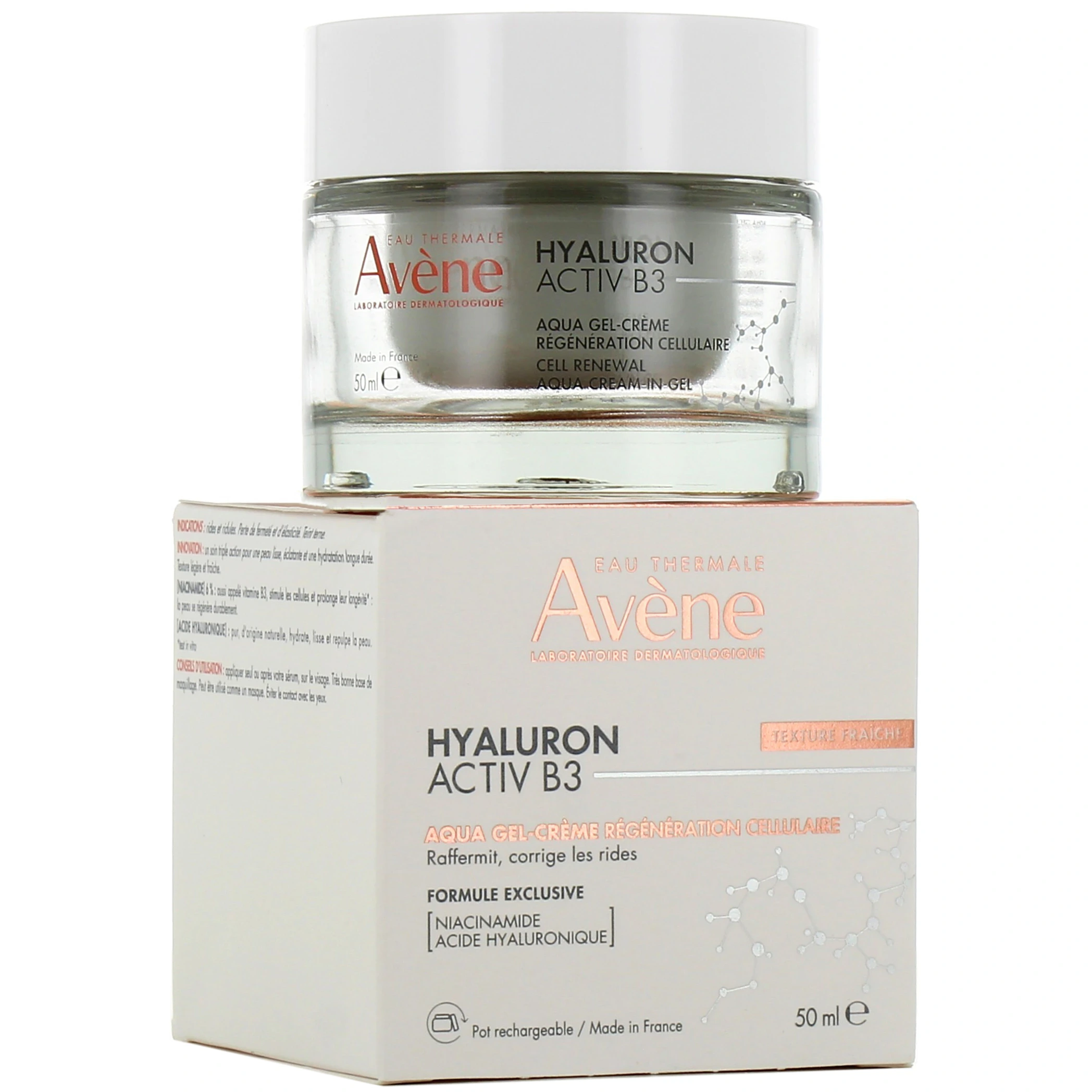 AVENE HYALURON ACTIV B3 AQUA GEL CREME POT 50ML