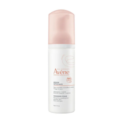 AVENE MOUSSE NETTOYANTE PNM FL 150ML