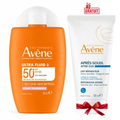 AVENE ULTRA FLUID SPF 50+ RADIANCE + APRES SOLIEL