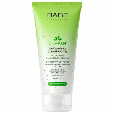 BABE STOP AKN GEL NETTOYANT EXFOLIANT TB 200ML