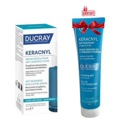 DUCRAY DUO KERACNYL SERU+KERACNYL GEL 100ML OFFERT