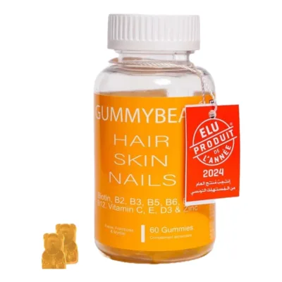 GUMMYBEAR HAIR SKIN NAILS 60 GUMMIES