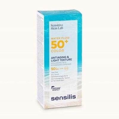 SENSILIS WATER FLUID COLOR ANTI AGE 40ML SPF50+