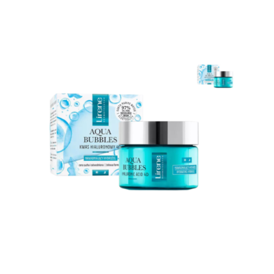 LIRENE AQUA BUBBLES HYDRATING HYDRO GEL POT 50ML