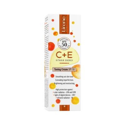 LIRENE C+E VIT ENERGY CREME TEINTE TB 30ML SPF50