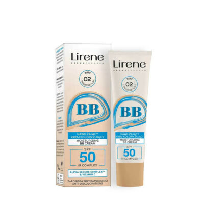 LIRENE MOISTURIZING BB CREME 02 NUDE 30ML SPF50