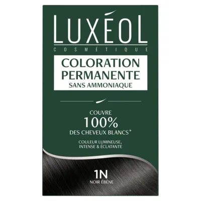 LUXEOL COLORATION NOIR EBENE 1N