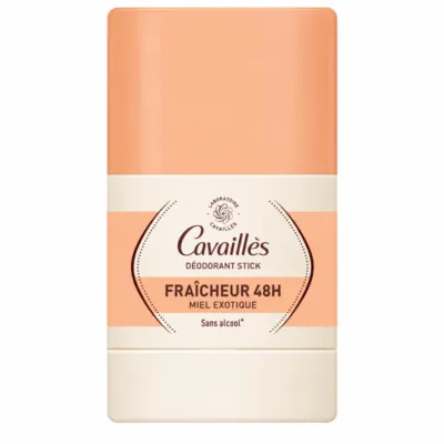 CAVAILLES DEODORANT STICK FRAICHEUR 48H MIEL