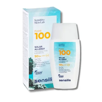 SENSILIS WATER FLUID 100 SOLAR ALLERGY 40ML SPF50+
