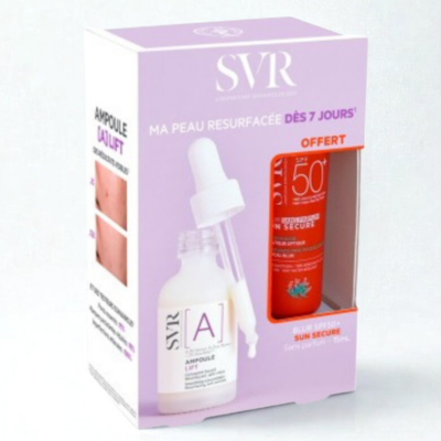 SVR AMPOULE A LIFT 30ML + SUN SECURE BLUR 15ML G